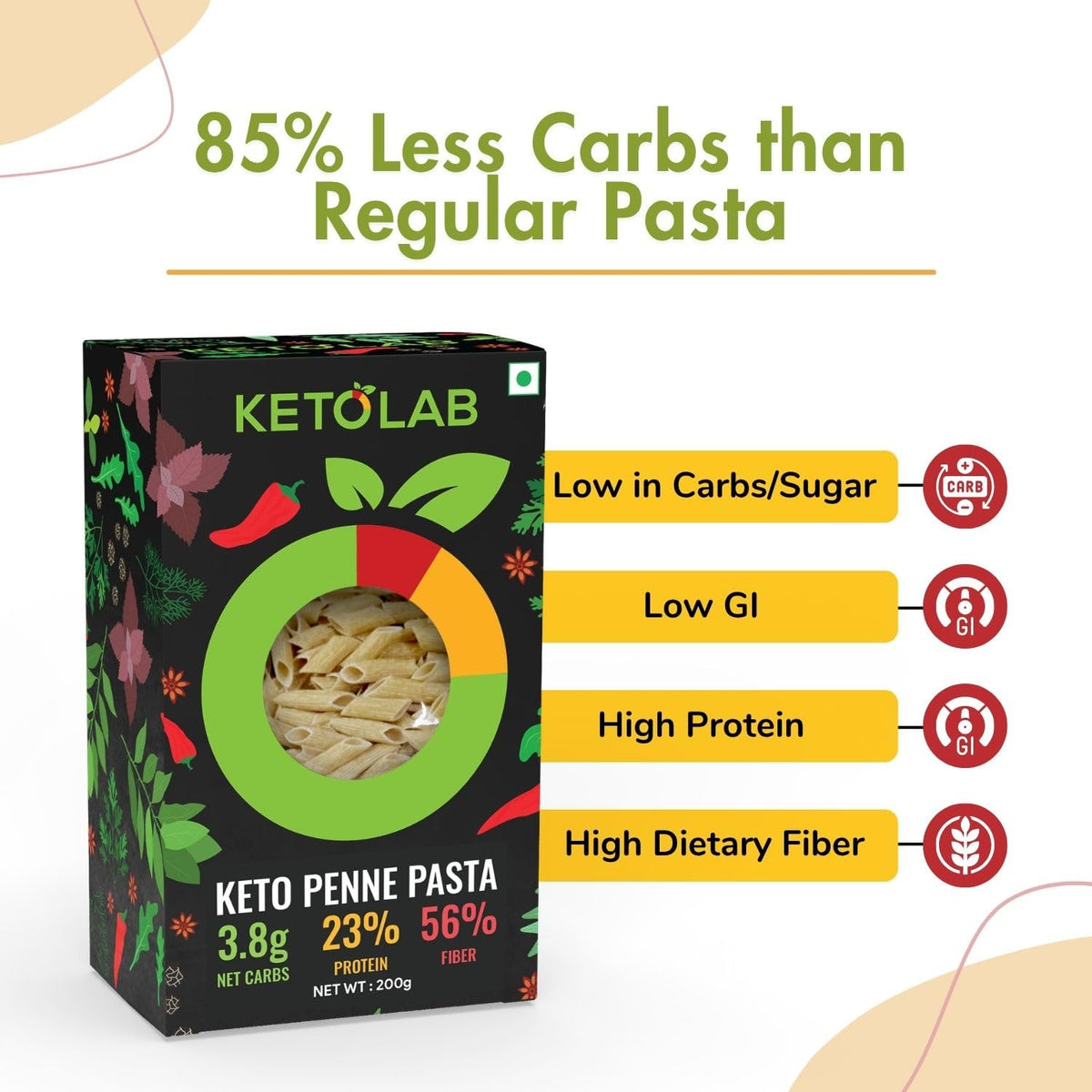 Ketolab Keto Penne Pasta product image 6