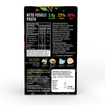 Ketolab Keto Fusilli Pasta product image 2