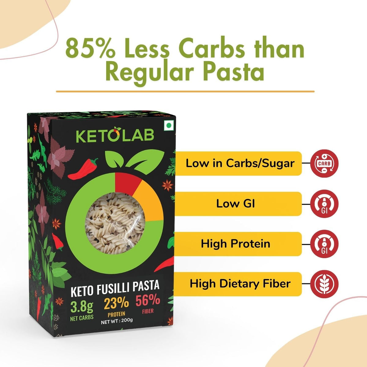 Ketolab Keto Fusilli Pasta product image 6