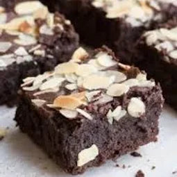 Keto chocolate almond brownie