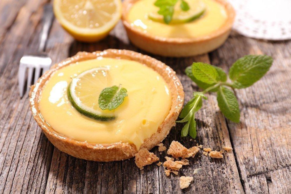 Keto lemon tarts