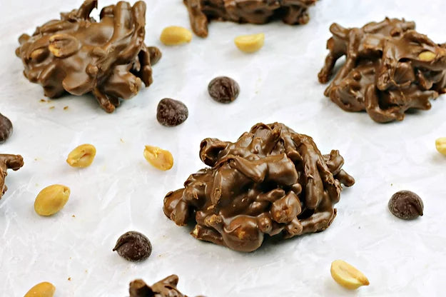 Keto peanut rocks