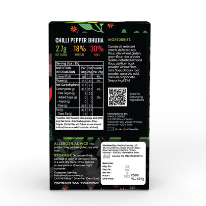 [flavour: Chilli Pepper] Ketolab Low-Carb Bhujia — Chilli Pepper product image 5
