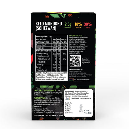 [flavour: Schezwan] Ketolab Murukku — Schezwan product image 5