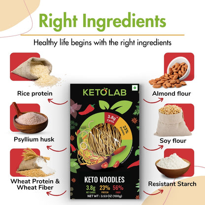 [flavour: Plain] Ketolab Noodles — Plain product image 3