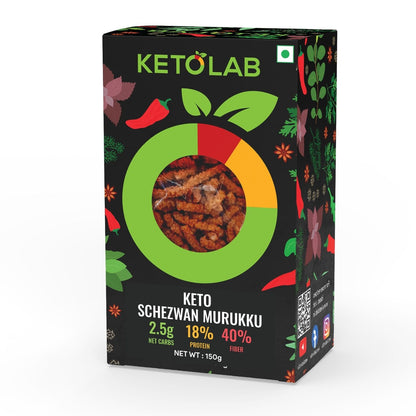 [flavour: Schezwan] Ketolab Low-Carb Murukku — Schezwan main image