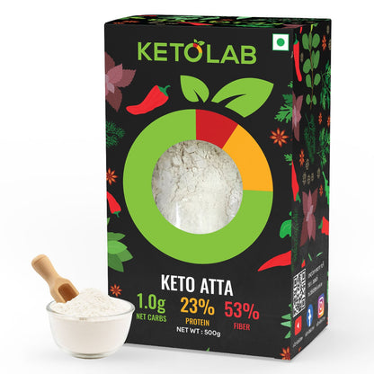 [flavour: Plain] Ketolab Low-Carb Atta — Plain main image