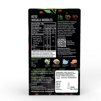[flavour: Masala] Ketolab Noodles — Masala product image 8