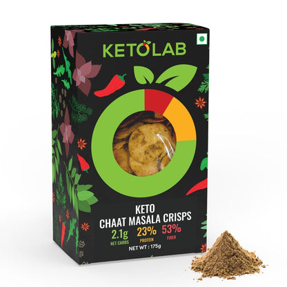 [flavour: Chaat Masala] Ketolab Low-Carb Crisps — Chaat Masala main image