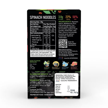[flavour: Spinach] Ketolab Noodles — Spinach product image 8