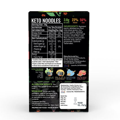 [flavour: Plain] Ketolab Noodles — Plain product image 8