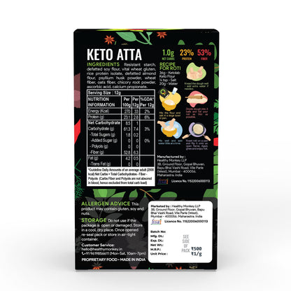 [flavour: Plain] Ketolab Low-Carb Atta — Plain product image 7