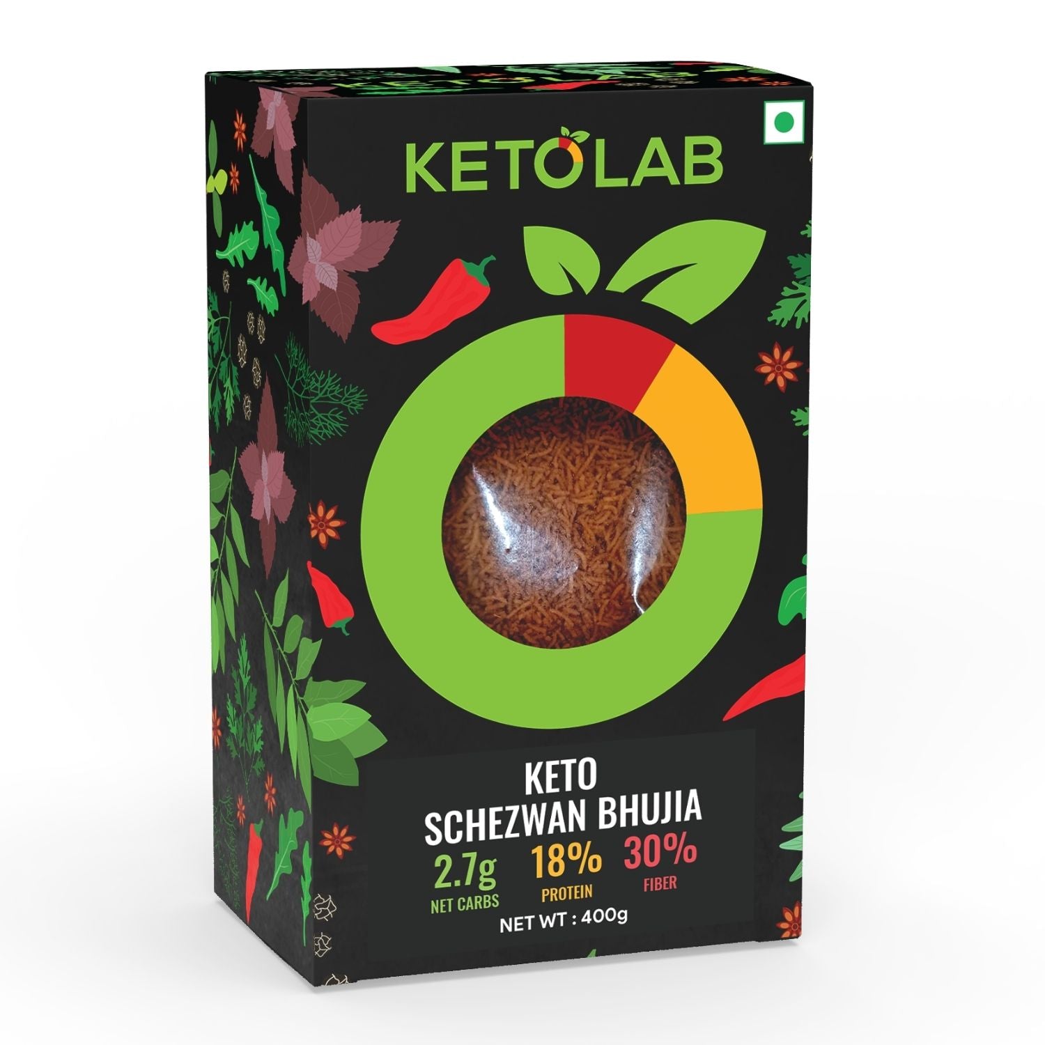 [flavour: Schezwan] Ketolab Low-Carb Bhujia — Schezwan main image