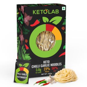 Ketolab Keto Chilli Garlic Noodles Spaghetti