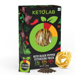 Ketolab Keto Pepper Fettuccine Pasta (Flat noodles)