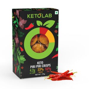 Ketolab Keto Piri Piri Crisps