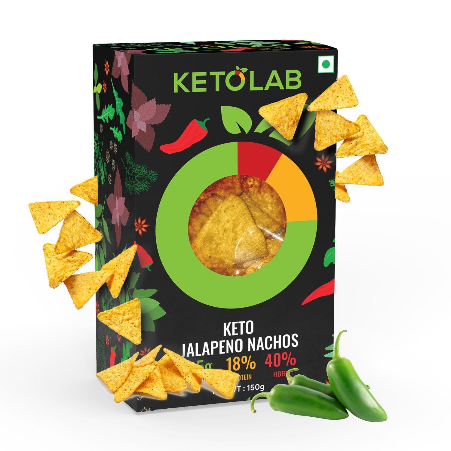 Ketolab Keto Jalapeno Nacho Chips