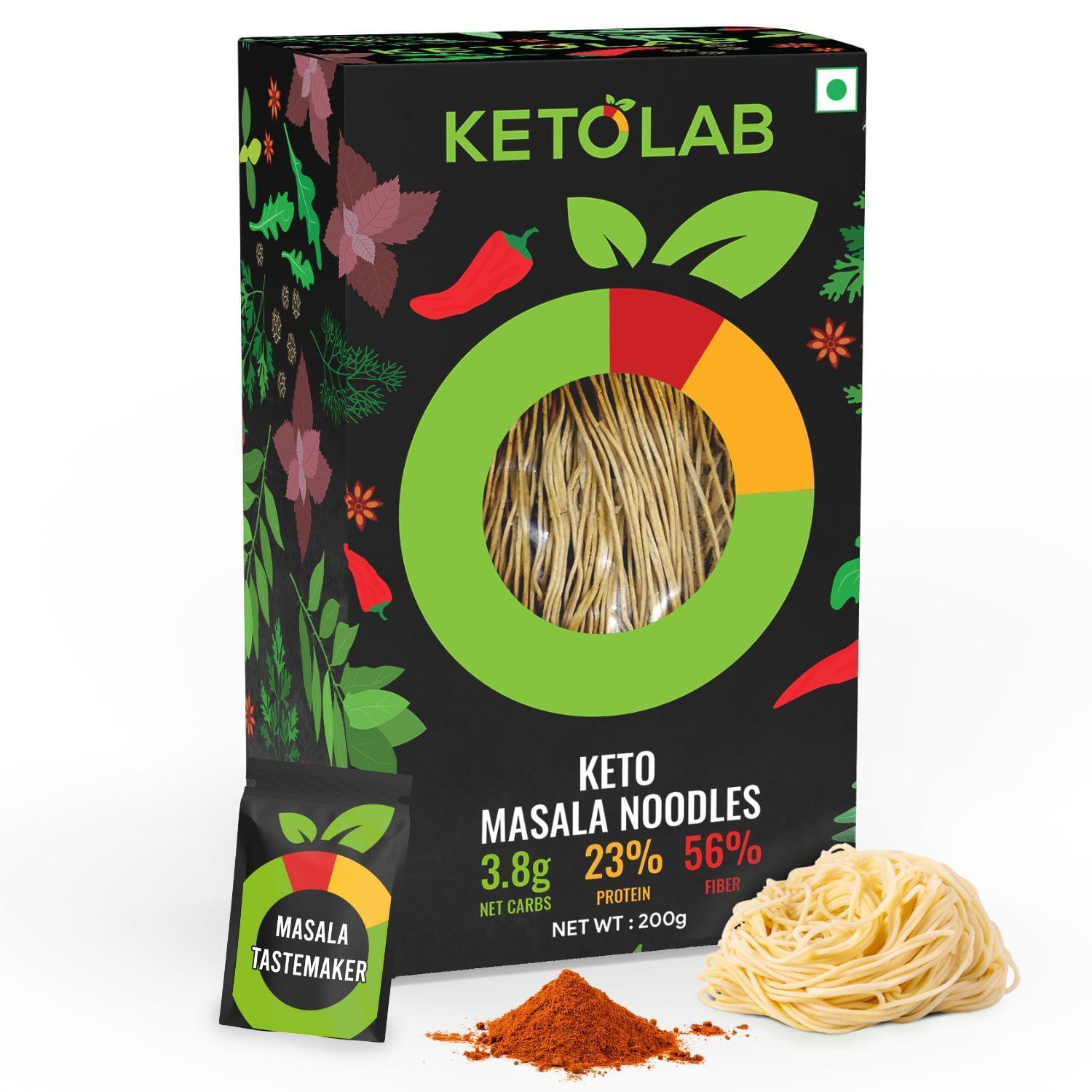 Ketolab Keto Masala Noodles Spaghetti